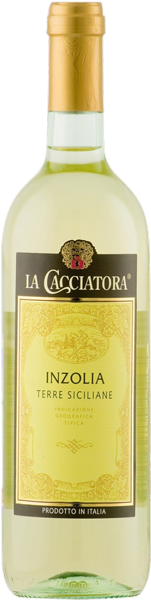 Вино La Cacciatora, Insolia Terre Siciliane, IGT 0.75 л