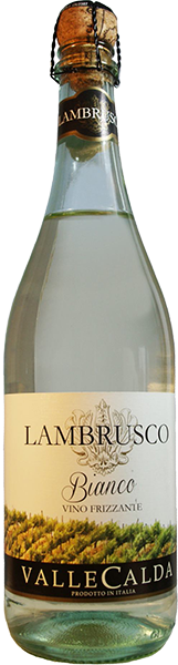 Игристое вино Valle Calda, Bianco Lambrusco 0.75 л