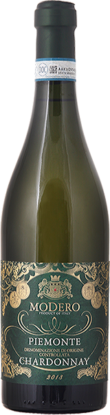 Вино Dezzani Modero Chardonnay, Piemont DOC 2015 0.75 л