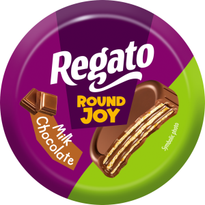 Изображение товара Вафли глазированные с начинкой Regato в молочном шоколаде с какао-кремом 67.99 рублей