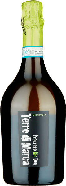 Вино Corvezzo, Terre Di Marca Millesimato Extra Dry Prosecco Bio, 2017 0.75 л