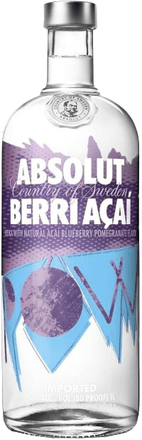 Водка Absolut Berri Acai1 0.7 л