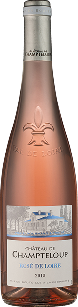 Вино Chateau de Champteloup Rose de Loire 0.75 л