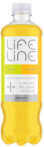 Изображение товара Напиток витаминизированный LifeLine Immunity манго-киви без газа