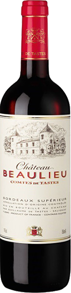 Вино Chateau Beaulieu Comtes de Tastes Red Dry 0.75 л