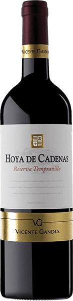 Вино Utiel-Requena DO Vicente Gandia Hoya de Cadenas Reserva Tempranillo 0.75 л
