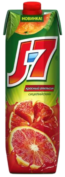 Сок "J7" Красный сицилийский апельсин 0.97 л