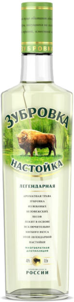 Водка Zubrowka Bison Grass 0.5 л
