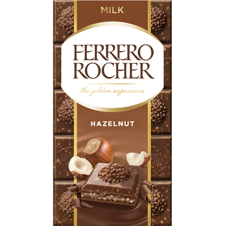 Шоколад молочный Ferrero Rocher