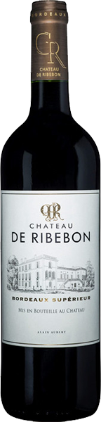 Вино Chateau de Ribebon, Bordeaux Superieur Red Dry 0.75 л