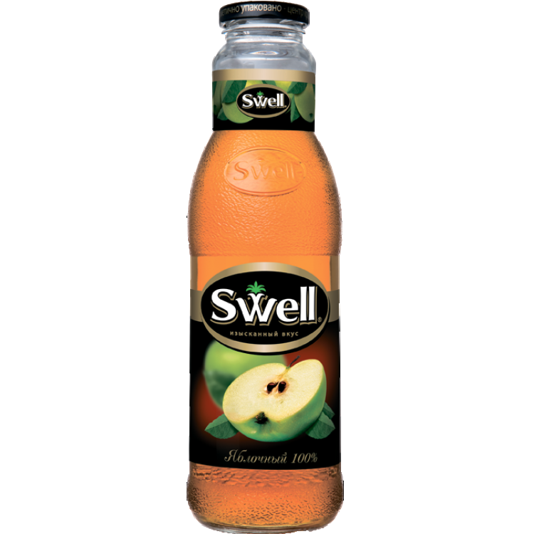 Сок Swell Яблочный осветленный для детского питания сок яблочный swell 750 мл