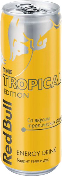 Red Bull Tropical Edition, энергетический напиток 0.355 л