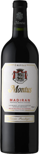 Вино Chateau Montus, Cuvee Prestige, Madiran, AOC 0.75 л