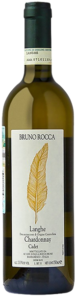 Вино Bruno Rocca Langhe Chardonnay Cadet White Dry 0.75 л