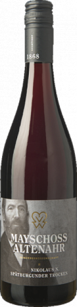 Вино Mayschoss-Altenahr Nikolaus N. Spatburgunder Trocken Red Dry 0.75 л