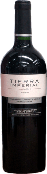 Вино Tierra Imperial Tempranillo Shiraz Merlot Roble - Oaked D.O. La Mancha 0.75 л