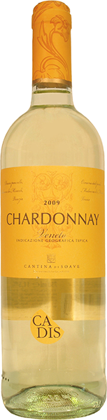 Вино IGT Veneto Chardonnay Cadis 0.75 л