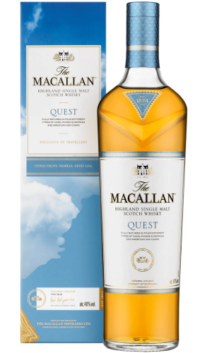 Изображение товара Виски Macallan Quest 3 года 1 литр, крепость 40%, Шотландия