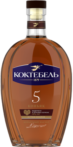 Изображение товара Коньяк Коктебель 5 Звезд