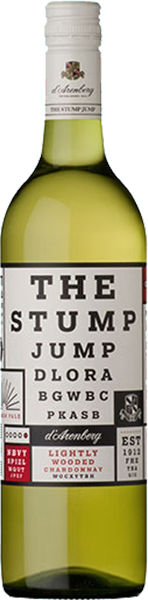 Вино d'Arenberg, The Stump Jump Lightly Wooded Chardonnay 0.75 л