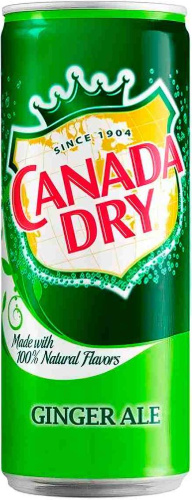 Изображение товара Напиток Canada dry Ginger ale безалкогольный газированный
