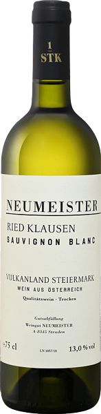 Вино Ried Klausen Sauvignon Blanc Vulkanland Steiermark White Dry 0.75 л