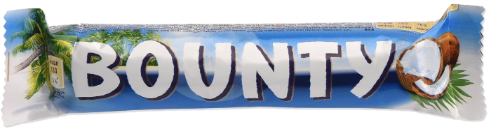 Шоколадный батончик Bounty 55гр