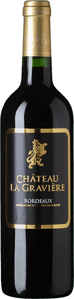Вино Chateau La Graviere, Rouge, Bordeaux AOC 0.75 л