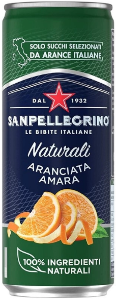 Напиток газированный Sanpellegrino Aranciata Amara 0.33 л
