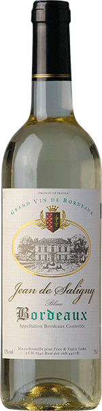 Вино Jean de Saligny, Bordeaux AOC Blanc 0.75 л