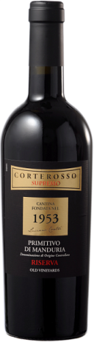 Вино Corterosso Supremo Primitivo di Manduria Riserva 0.75 л красное полусухое
