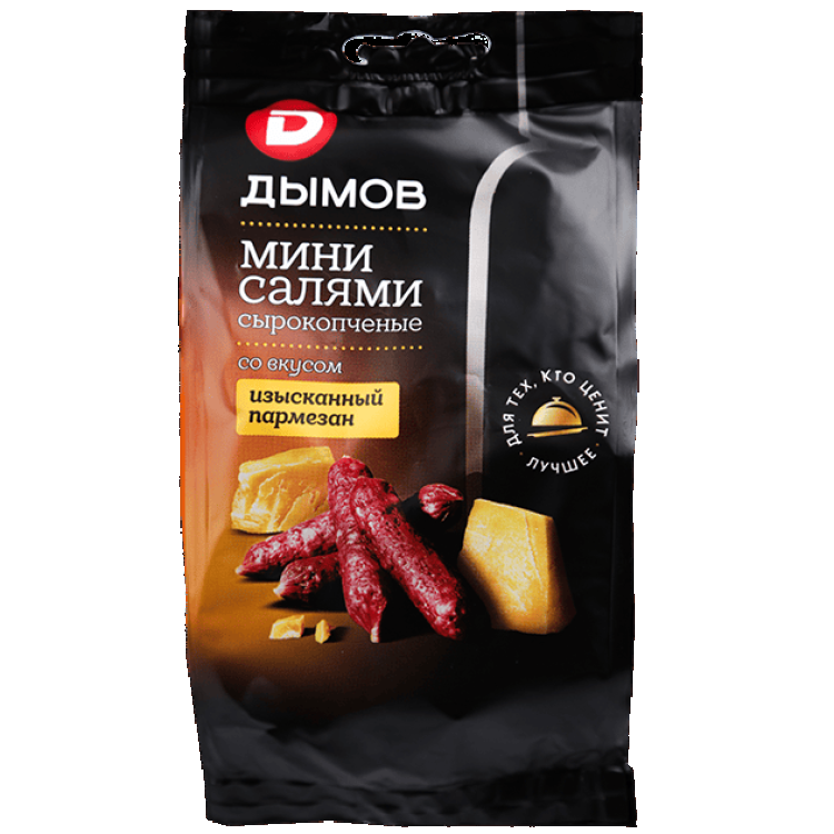 Колбаски мини-салями со вкусом изысканный пармезан