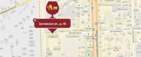 Открылся новый винный супермаркет АМ на Заставской ул., д. 46