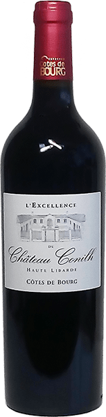 Вино Bernier l`Excellence du Chаteau Conilh Haute-Libarde, Cote de Bourg АОС 2014 0.75 л