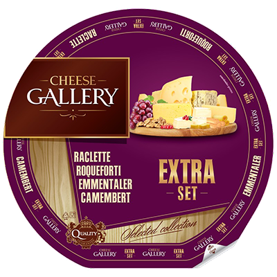 Закуски к виски Сырная тарелка Cheese Gallery Extra Set 205 грамм