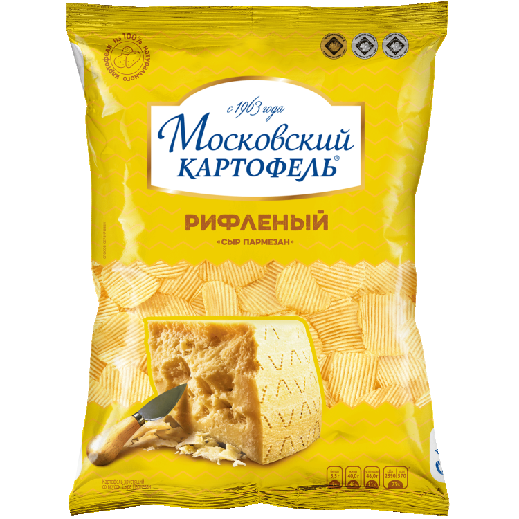 Московский Картофель со вкусом сыра пармезан