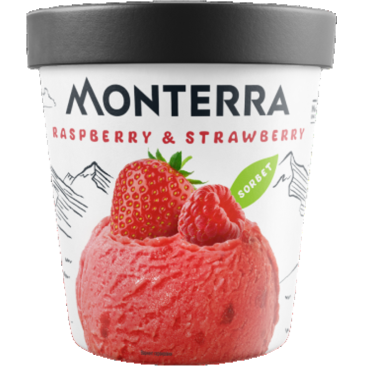 Монтерра Сорбет Малина-клубника