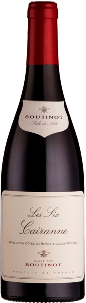 Вино Cairanne Boutinot Les Six Red Dry 0.75 л
