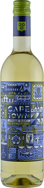 Вино Cape Town, Chenin Blanc 0.75 л