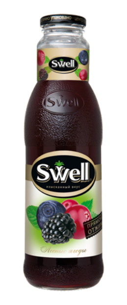 Сок Нектар "Swell" Лесные ягоды 0.75 л