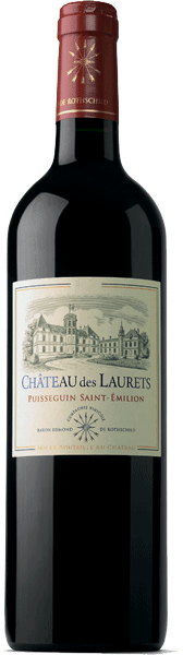 Вино Château Des Laurets Puisseguin Saint-Emilion AOC 0.7 л