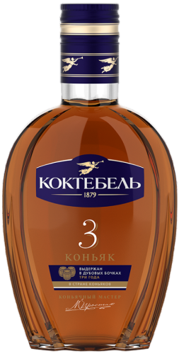 Изображение товара Коньяк Коктебель, 3 летней выдержки