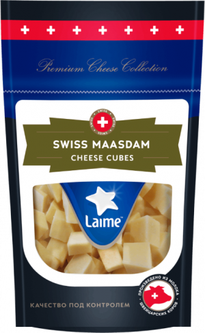 Изображение товара Сыр Маасдам Laime Cheese Cubes