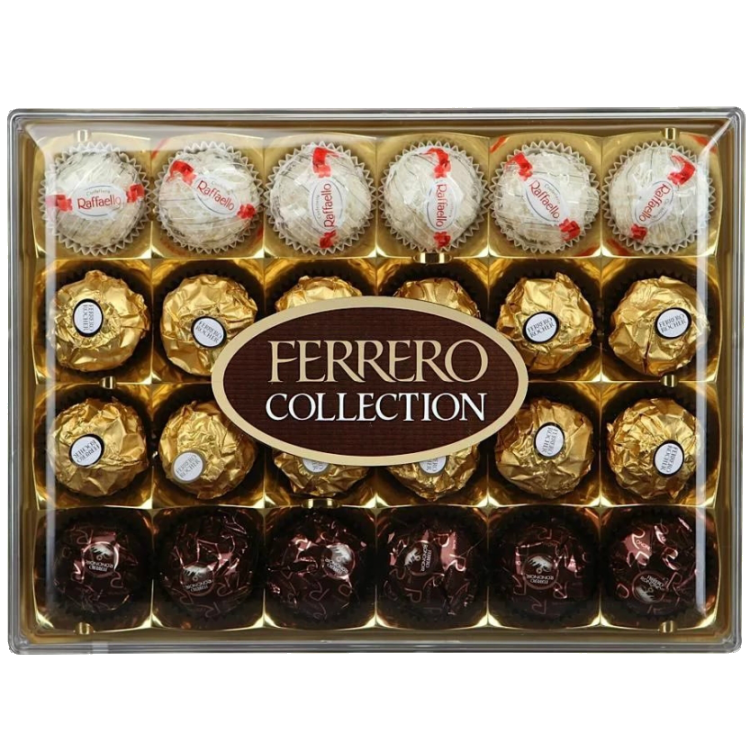 Конфеты Ferrero коллекция (24шт) 269.4гр