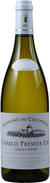 Вино Domaine du Colombier, Chablis Premier Cru, Vaucoupin, AOC 0.75 л