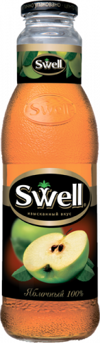 Изображение товара Сок Swell Яблочный осветленный для детского питания