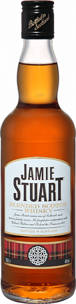 Виски Jamie Stuart Blended Scotch Whisky, 3-летней выдержки 0.5 л
