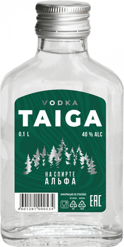 Изображение товара Водка Тайга