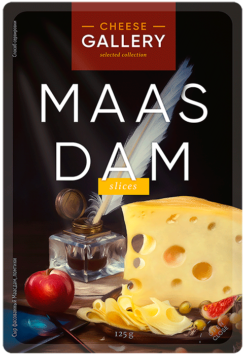 Изображение товара Сыр Maasdam Cheese Gallery 45%