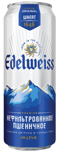 Изображение товара Пиво Edelweiss Wheat